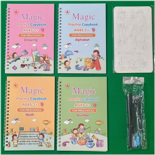 Magic Sketch Set: 23 Reusable Stencils for Creative Drawing Fun!