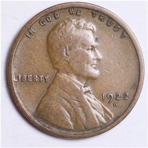 Bronze Lincoln Penny (1922-D)