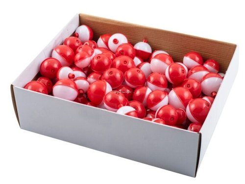 Red and White Snap-On Float Assortment - 156 Pieces by Danielson