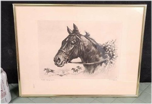 Kentucky Derby Winner Print by R.H. Palenske