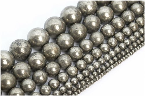 Copper Pyrite Gemstone Beads