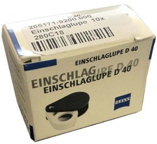 Zeiss Achromatic Triplet Folding Pocket Loupe