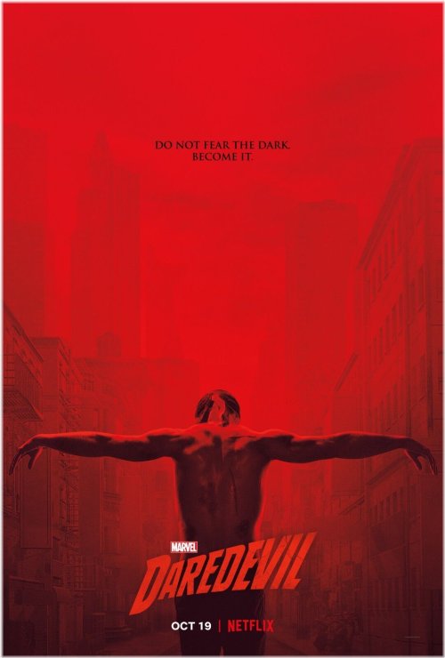 Classic Daredevil Print - Featuring Charlie Cox