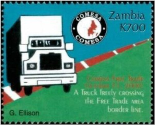 Zambian Trade Unity Stamp