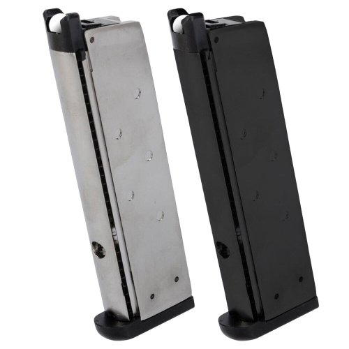 Gas-Blowback Airsoft Pistol Magazine with Base Plate