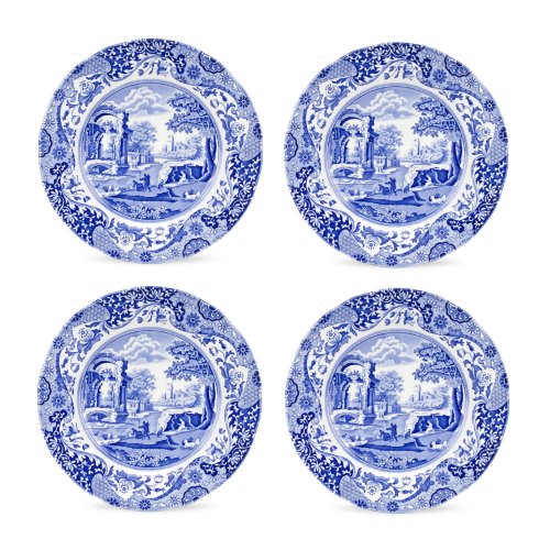 Blue Italian Dinner Plate Set by Spode