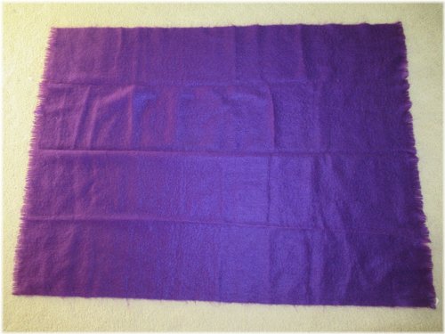 Regal Highland Mohair Throw Blanket