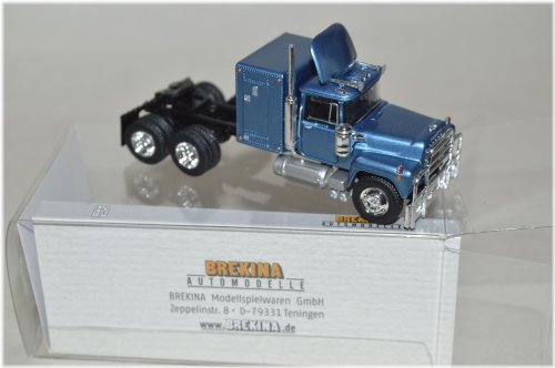 Metallic Blue Mack RS 700 Tractor Truck