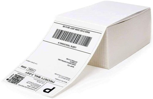 Fanfold Thermal Labels for Zebra Rollo Printers