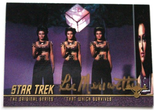 Star Trek Original Series Losira Lee Meriwether Autographed Trading Card