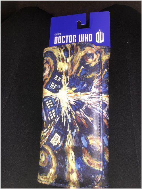 Timey-Wimey Tardis Trifold Wallet