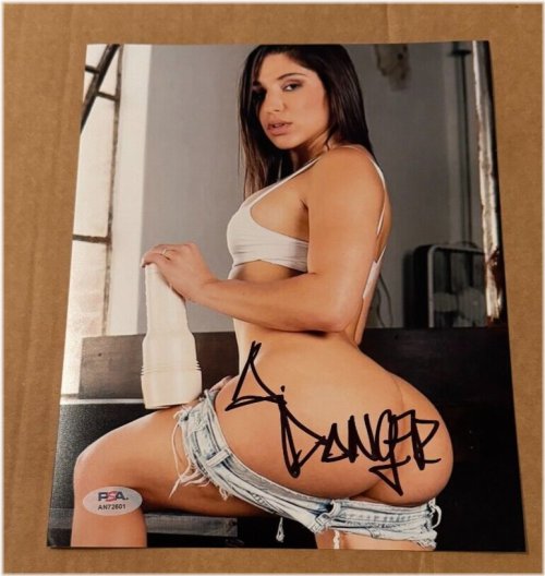 Abella Danger Autographed 8x10 Photo with PSA/DNA COA