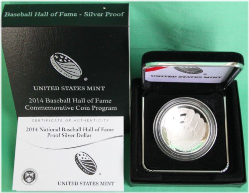 Baseball Hall of Fame Commemorative Silver Dollar Set