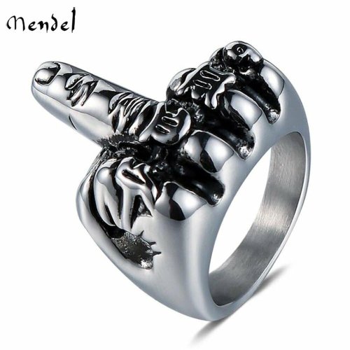 Stainless Steel Fist Band Ring