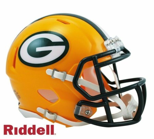 Green Bay Packers Signed Mini Helmet