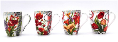 Floral Essence Mug Set