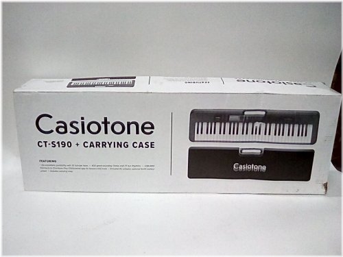 Casiotone CT-S190 Portable Keyboard Bundle