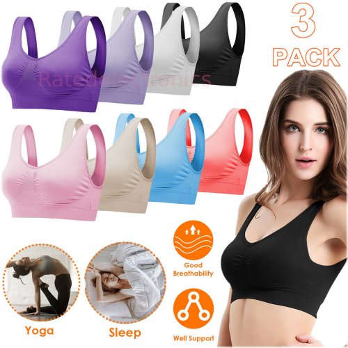 Seamless Support Trio Bras