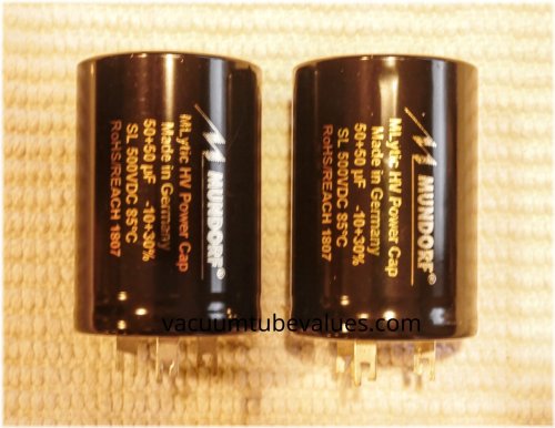 High Voltage PowerCapacitor Duo