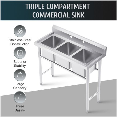 SteelFlow Utility Sink