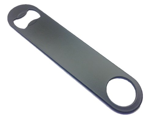 Midnight Steel Bottle Opener