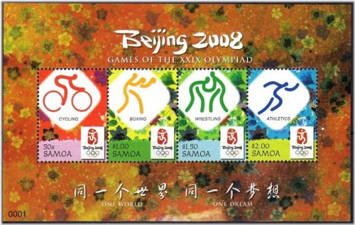 Samoa Sports Commemorative Stamp Set