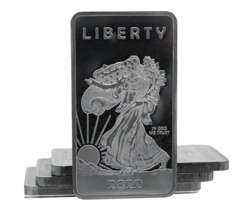 Moly Liberty Silver Bar