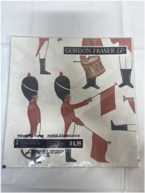 Soldiers Horse Vintage Wrapping Paper Set