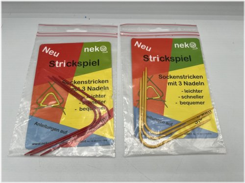 Curved Double Pointed Needle Set