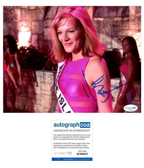Heather Burns "Miss Congeniality" Signed 'Cheryl' 8x10 Photo
