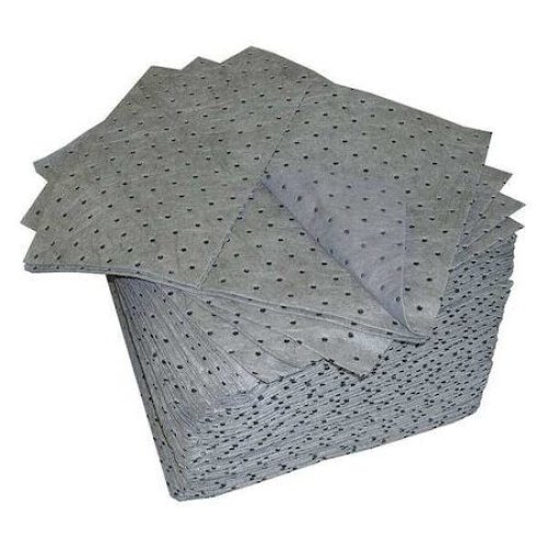 Neutral name: Gray Universal Absorbent Pads, 100 Pack