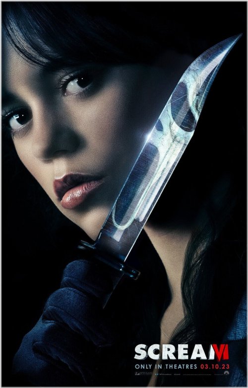 Scream (2023) Jenna Ortega Poster Print - 11x17 Inches