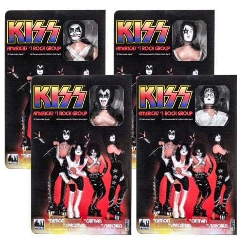 KISS Love Gun Collectible Action Figures Set