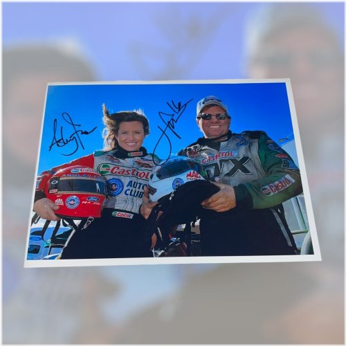 NHRA Legends Autographed Collectible Photo