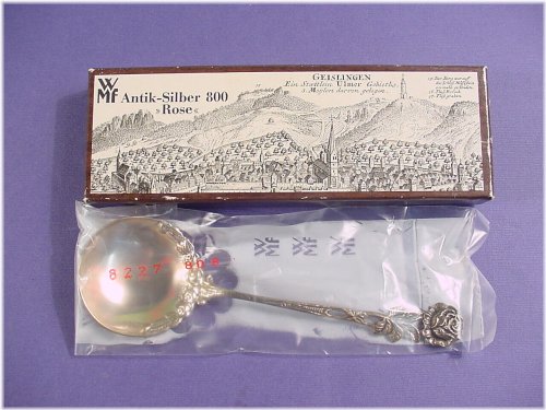 Antique Silver Creamer Spoon by WMF