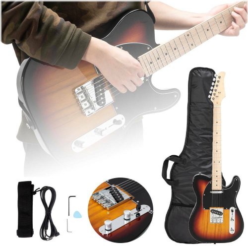 Sunset Serenade Electric Guitar