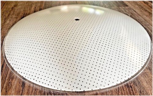 White Dot Glass Ceiling Shade