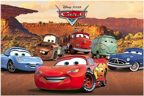 Animated Automotive Duo Poster