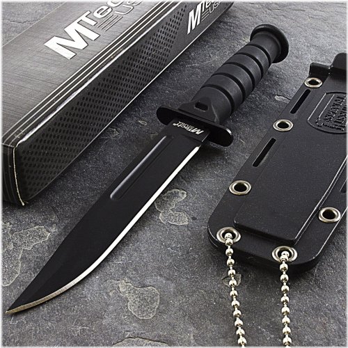 MTECH USA Mini Tactical Drop Point Necklace Knife
