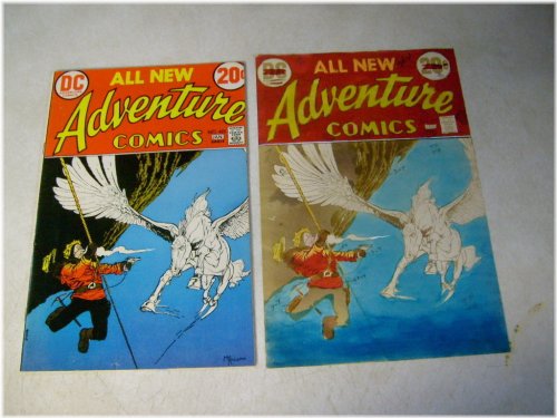 Kaluta's Adventure #425 Cover Art Color Guide