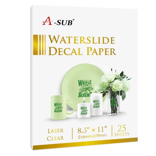 Clear Waterslide Paper Set