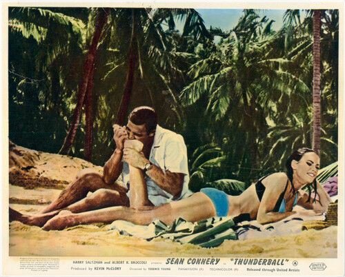 Vintage Cinema Treasures: Thunderball Original Lobby Card