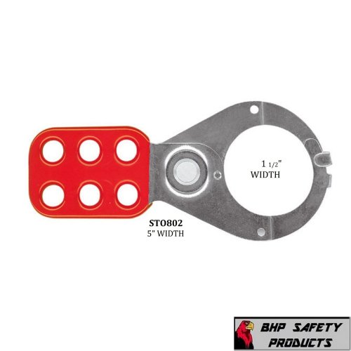 SteelSecure Tagout Hasp - 1.5" Industrial Lockout Device