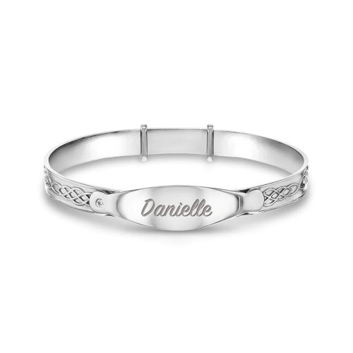 Tiny Treasures Name ID Bangle Bracelet