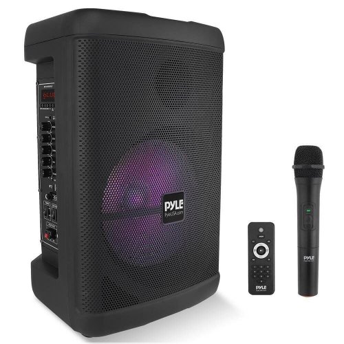 Karaoke Party Speaker with Flashing Lights