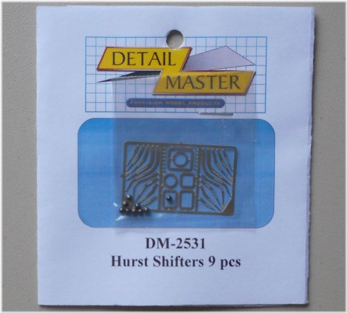 Precision Shift Set for 1:24 and 1:25 Scale Model Cars by Detail Master (2531)