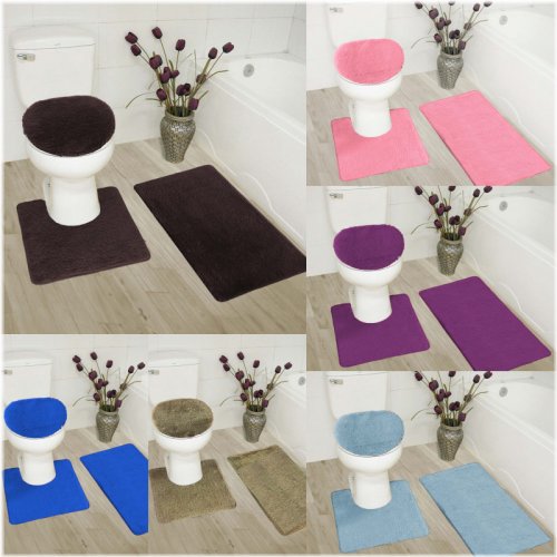 Cozy Coordinates Bathroom Rug Set