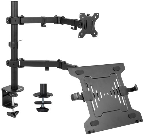 FlexiView Monitor and Laptop Mount Stand - Compatible with Screens 13" to 32