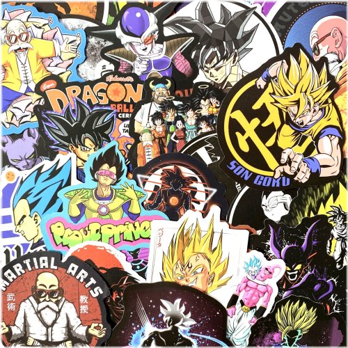 Dragon Ball Z GT Sticker Collection