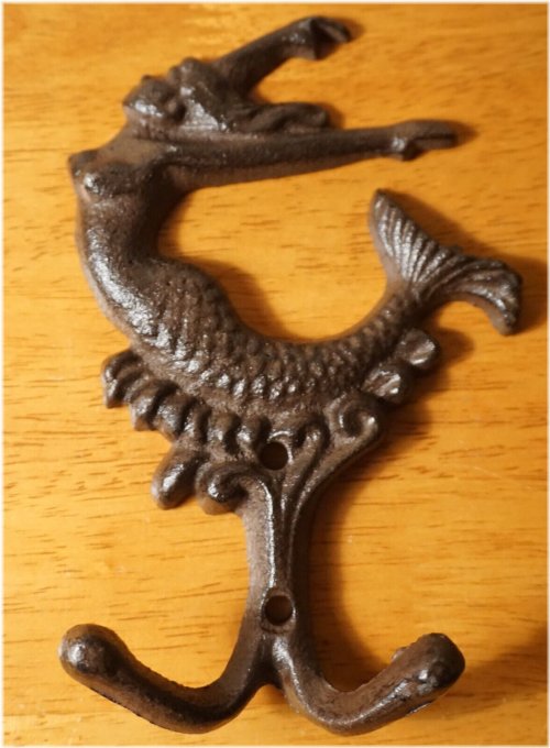 Enchanted Waters Double Hook Plaque